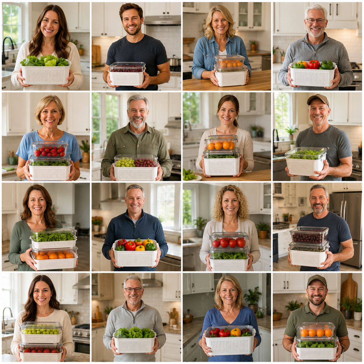 FreshKeep food storage containers